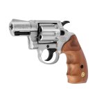 SET Colt Detective Special Schreckschuss Revolver Nickel 9 mm R.K. (P18) + 50 Platzpatronen 9 mm R.K.