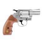 SET Colt Detective Special Schreckschuss Revolver Nickel 9 mm R.K. (P18) + 50 Platzpatronen 9 mm R.K.