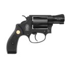 SET Smith & Wesson Chiefs Special Schreckschuss Revolver Schwarz 9 mm R.K. (P18) + 50 Platzpatronen 9 mm R.K.