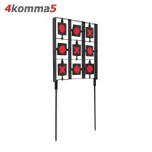 4komma5 Spinner Target Tic Tac Toe für Luftgewehre