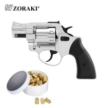 SET Zoraki R2 2 Zoll Lauf Schreckschuss Revolver Chrom 9...
