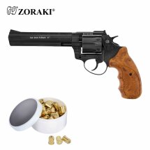SET Zoraki R1 6 Zoll Lauf Schreckschuss Revolver Shiny 9...