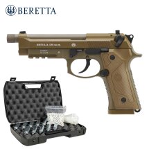 Komplettset Beretta M9A3 Softair-Co2-Pistole FDE Kaliber...