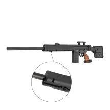 SET Heckler & Koch G3 PSG1 Softair-Gewehr Kaliber 6 mm BB Gas Blowback (P18)