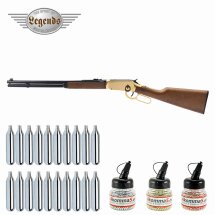 Superset Legends Cowboy Rifle Gold-Finish 4,5 mm BB Co2-Gewehr (P18)