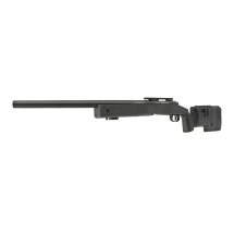 Cybergun FN Herstal SPR Sniper Schwarz Softair-Gewehr Kaliber 6 mm BB Federdruck (P18)