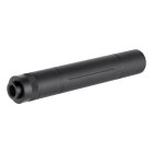 Metal Schalldämpfer D Type 190 mm - 14 mm Linksgewinde (P18)