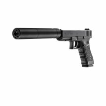 Glock 17  mit Laufgewinde Co2-Pistole Kaliber 4,5 mm...