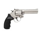 SET Ekol Viper Schreckschuss Revolver 4,5" Lauf Vernickelt 9 mm R.K. (P18) + 50 Platzpatronen 9 mm R.K.