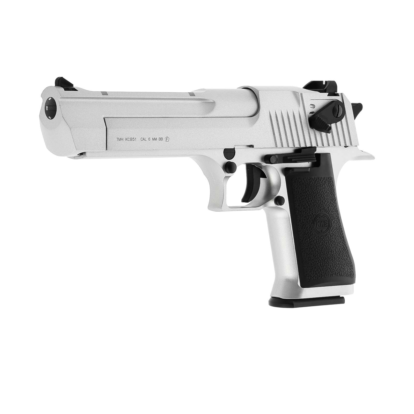 KWC Desert Eagle .50 SoftairCo2Pistole Silber Kaliber 6 mm BB Blowb