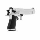 Komplettset KWC Desert Eagle .50 Softair-Co2-Pistole Silber Kaliber 6 mm BB Blowback (P18)