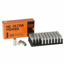 NC Ultra Power Platzpatronen 9 mm P.A.K. - 50 Schuss (P18)
