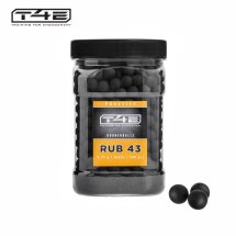 T4E Rubberballs / Gummigeschosse RUB PRAC-SERIES 43 Kal...