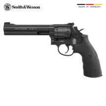 Co2 Revolver Smith & Wesson 586 - 6 Zoll brüniert 4,5 mm Diabolo (P18)