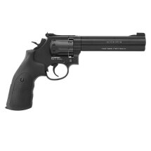 Co2 Revolver Smith & Wesson 586 - 6 Zoll brüniert 4,5 mm Diabolo (P18)