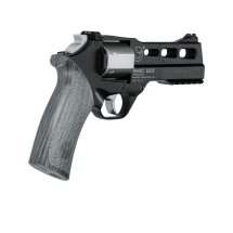 SET Chiappa Rhino 50DS Co2-Revolver Schwarz/Weiß Lauflänge 5" - 4,5 mm Stahl BB (P18)
