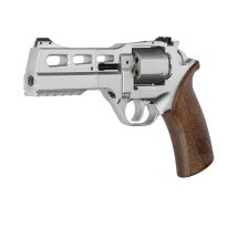 Chiappa Rhino 50DS Co2-Revolver Nickel Lauflänge 5" - 4,5 mm Stahl BB (P18)