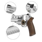 Chiappa Rhino 50DS Co2-Revolver Nickel Lauflänge 5" - 4,5 mm Stahl BB (P18)