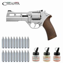 Superset Chiappa Rhino 50DS Co2-Revolver Nickel...