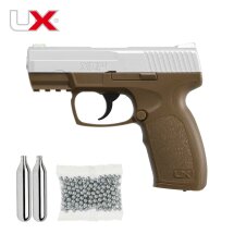 UX Umarex XCP 4,5 mm Stahl BB Bicolor Co2-Pistole (P18)