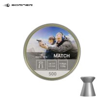 Borner Match - Flachkopfdiabolos 4,5 mm 500er Dose