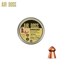 Air Boss Copper Barracuda - verkupferte Rundkopfdiabolos 4,5 mm 250er Dose