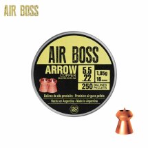 Air Boss Arrow Copper - Spezialkopfdiabolos 5,5 mm 250er...