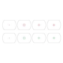 4komma5 HD103 1x33 Red Dot / Leuchtpunktvisier mit Weaver-Montage