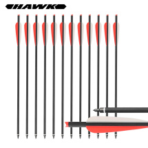 12-er Pack Hawk Armbrustbolzen gerolltes Fiberglas 20...