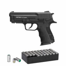 SET Retay X TREME Schreckschuss Pistole Schwarz 9 mm...