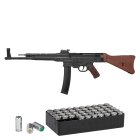 SET GSG StG44 Schreckschuss Gewehr 9 mm P.A.K. (P18) + 50 Platzpatronen 9 mm P.A.K.