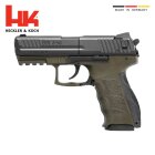 Heckler & Koch P30 4,5mm Diabolo und BB (P18) OD-Green Co2-Pistole