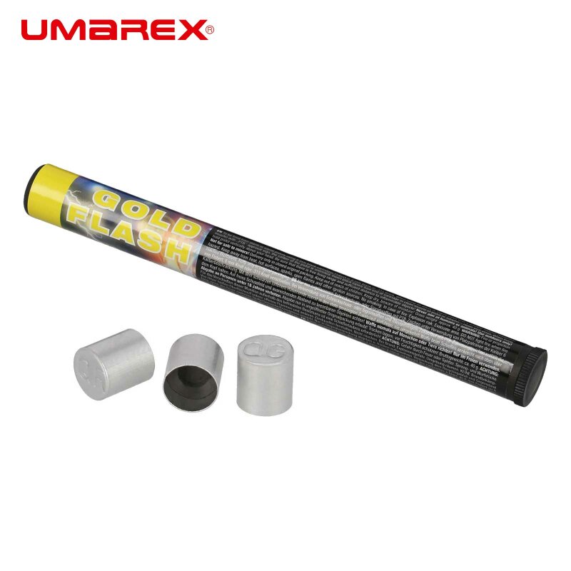 15 mm Pyro Umarex Gold Flash Signalsterne Signaleffekte 10-teilig (P18)