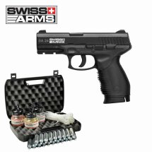 Kofferset Swiss Arms SA24 Co2 Pistole 4,5 mm BB (P18)