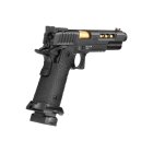 Komplettset STI DVC 3 Softair-Pistole Kaliber 6 mm BB Gas Blowback (P18)