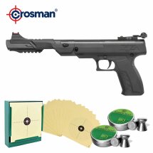 SET Crosman Knicklauf-Luftpistole Benjamin Trail Mark II...