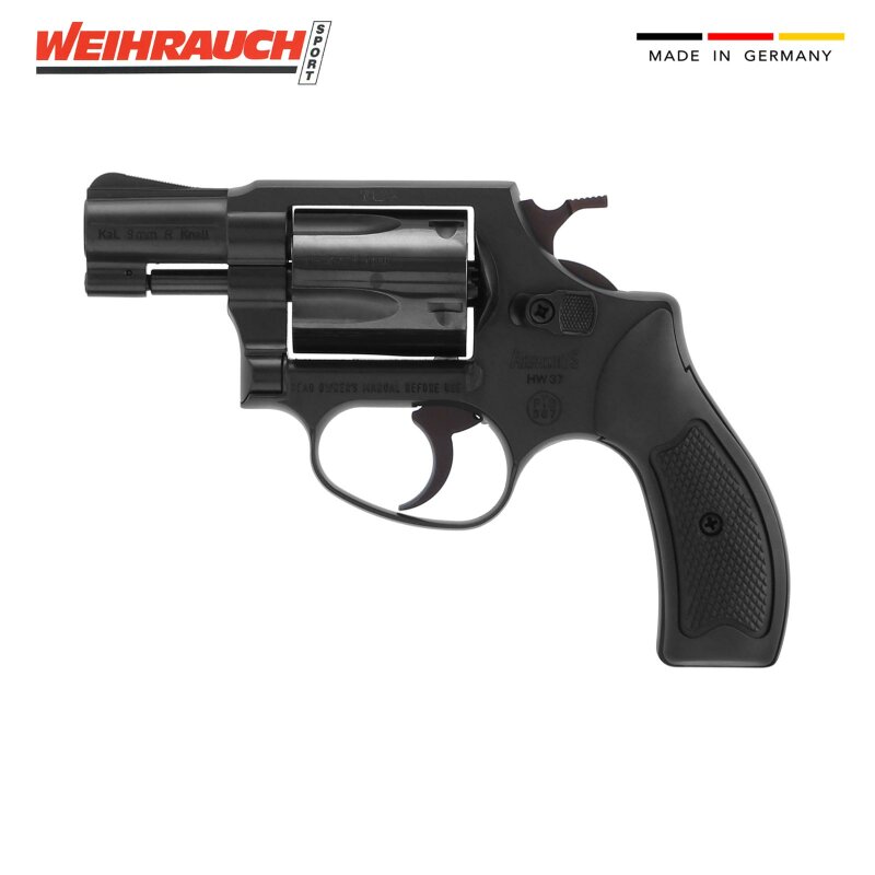 Weihrauch HW37 Schreckschuss Revolver brüniert 9 mm R.K. (P18)