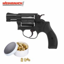 SET Weihrauch HW37 Schreckschuss Revolver brüniert 9...