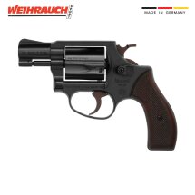 Weihrauch HW37 Schreckschuss Revolver brüniert mit Holzgriffschalen 9 mm R.K. (P18)
