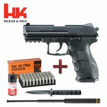 Defense Kit Heckler & Koch P30 Schreckschuss Pistole Schwarz 9 mm P.A.K. (P18)