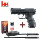 Defense Kit Heckler & Koch P30 Schreckschuss Pistole Schwarz 9 mm P.A.K. (P18)