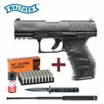 Defense Kit Walther PPQ M2 Schreckschuss Pistole Schwarz...