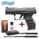 Defense Kit Walther PPQ M2 Schreckschuss Pistole Schwarz 9 mm P.A.K. (P18)
