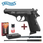 Defense Kit Walther PP Schreckschuss Pistole Schwarz 9 mm P.A.K. (P18)