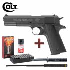 Defense Kit Colt Government 1911 A1 Schreckschuss Pistole Schwarz 9 mm P.A.K. (P18)