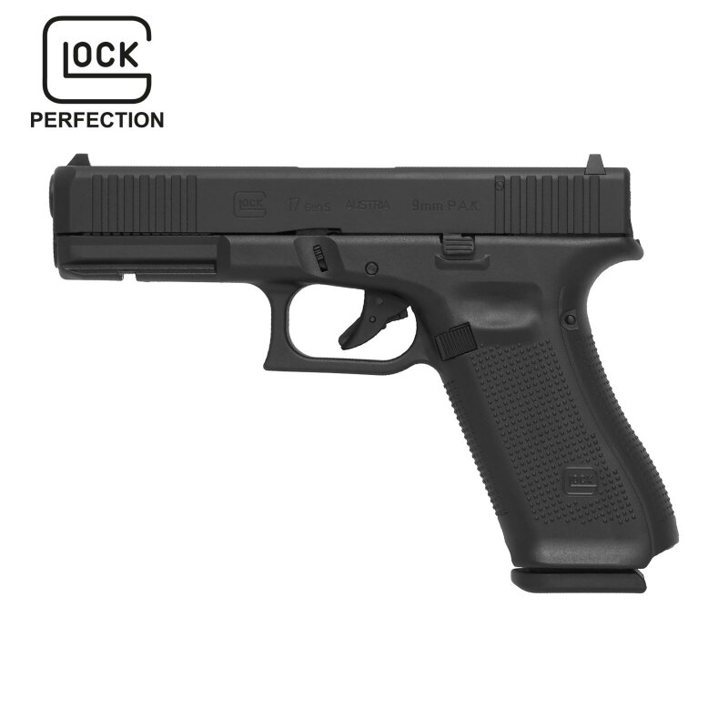 Glock 17 Gen5 Schreckschuss Pistole Schwarz 9 mm P.A.K. (P18)