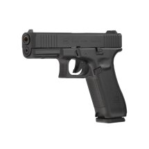 SET Glock 17 Gen5 Schreckschuss Pistole Schwarz 9 mm P.A.K. (P18) + 50 Platzpatronen 9 mm P.A.K.