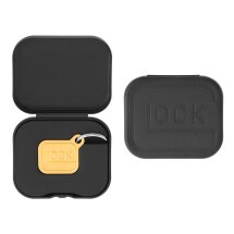 Glock Schlüsselanhänger Logo Glock vergoldet in...