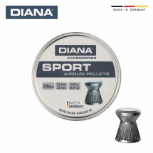 Diana Sport - Flachkopfdiabolos 5,5 mm 250er Dose