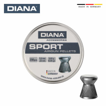 Diana Sport - Flachkopfdiabolos 5,5 mm 400er Dose
